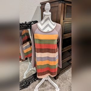 Reb & J 220 Multicolored Striped Shirt